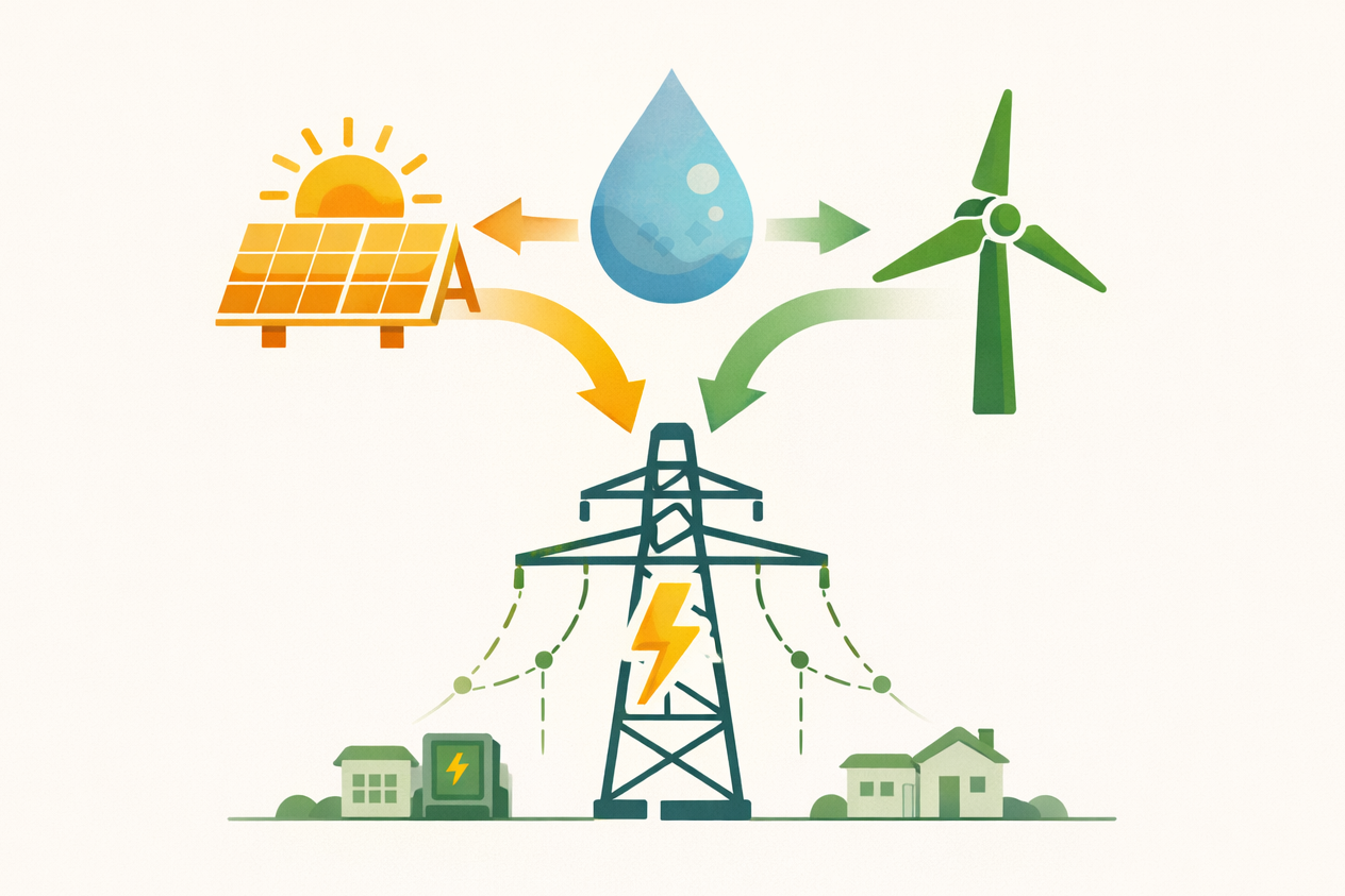 Hibridacions renovables i l’evolució de la eòlica